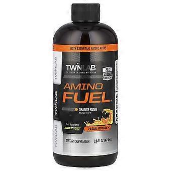 Twinlab, Amino Fuel, Orange Rush, 473 ml (16 fl oz)