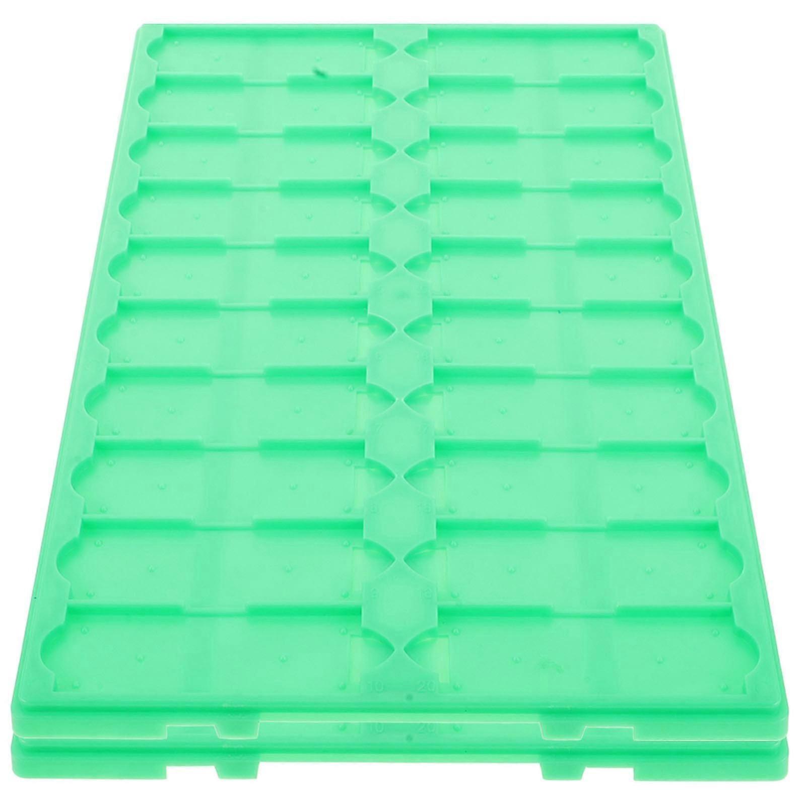 Plastic Microscope Slide Drying Rack Holder for Laboratory Use 2Pcs