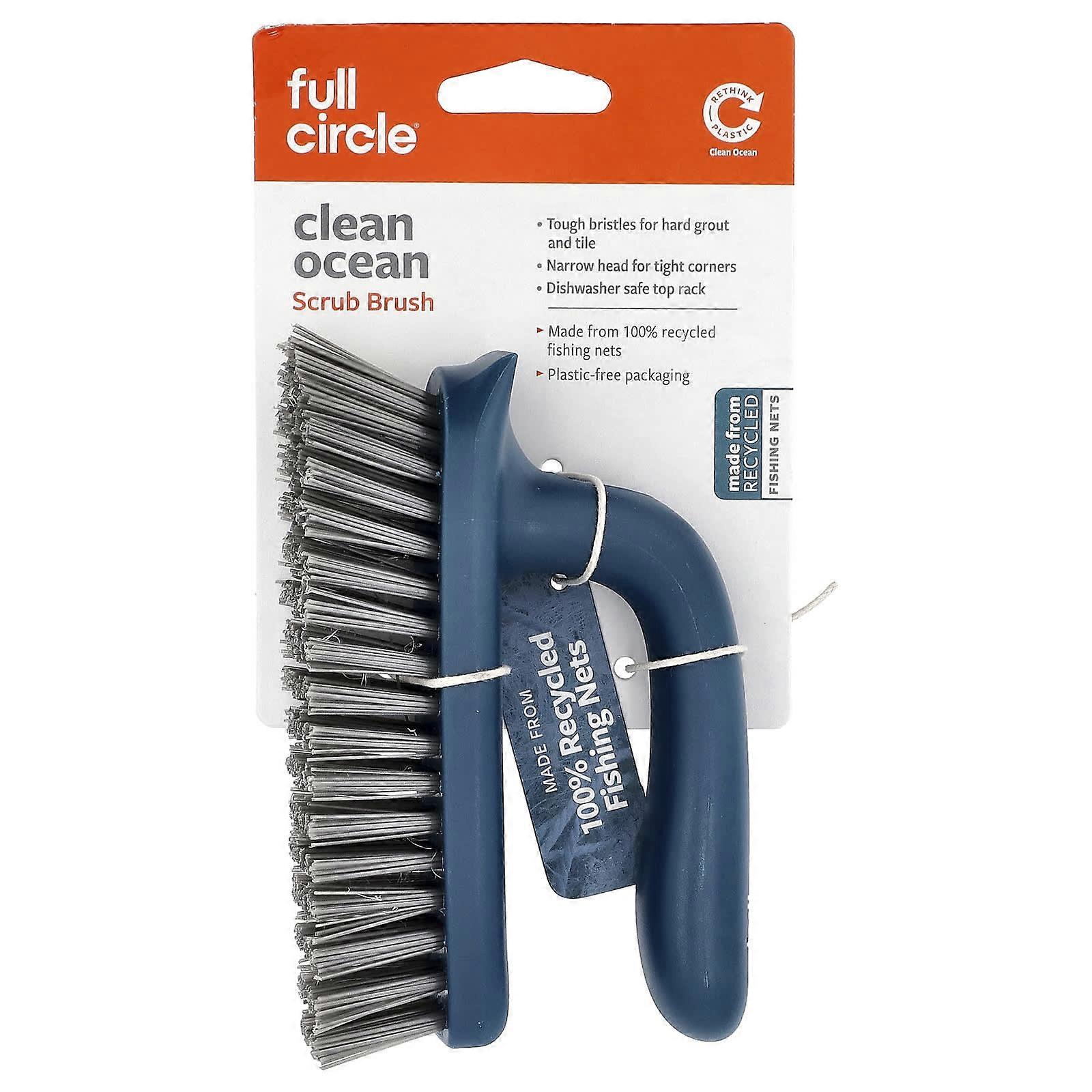 Full Circle, Clean Ocean Scrub Brush, 1 Count, 3-Pack