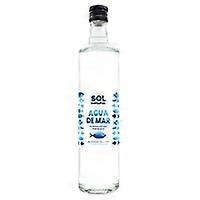Zeewaterfles van glas, 750 ml