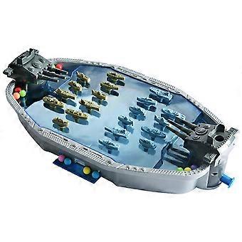 Navy Battleship Boat Shooting Toy Competitive Intriguing Toys for Family Interactive Games
