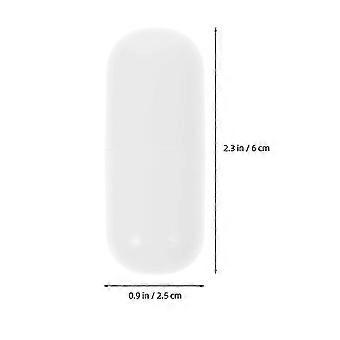 Lip Balm Boxes Empty Lip Balm Containers for Storage 10Pcs Mini White PP