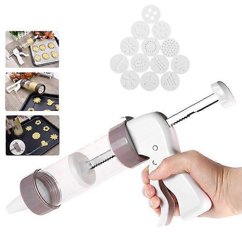 20pcs Cookie Press Making Gun Biscuits Cake Mold Set Cookie Press Make Machine