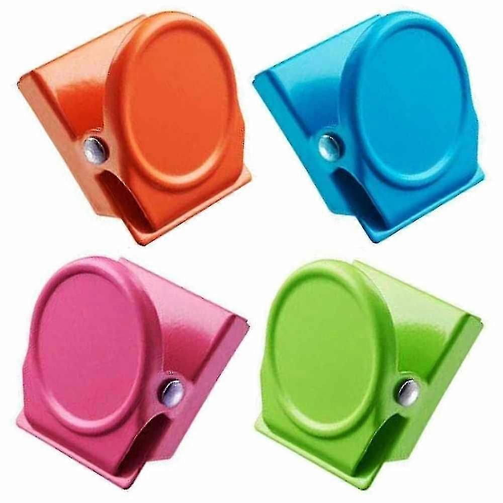 Magnetic Metal Clip(4pcs ,multicolour