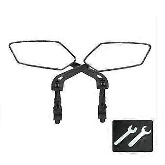Indicatespoint Bike Mirrors 2 Pack, Supporto per manubrio per specchietto per bici