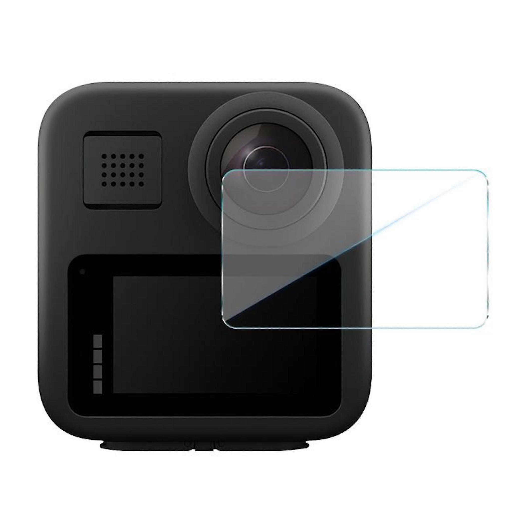 Protective glass lens film for GoPro Max: Robust tempered glass film with application aid