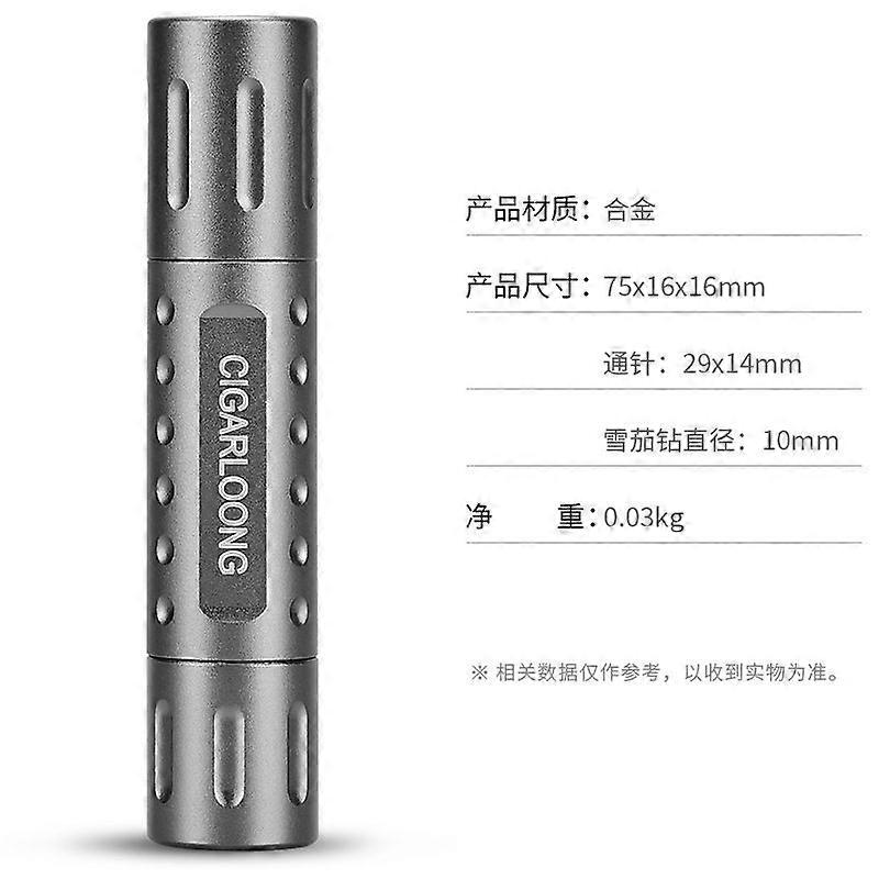 Dragon Cigar Needle Cigar Punch 2in1