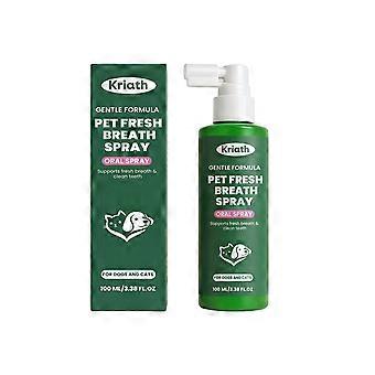 Pet Breath Freshener Spray  Daily Oral Care Mist