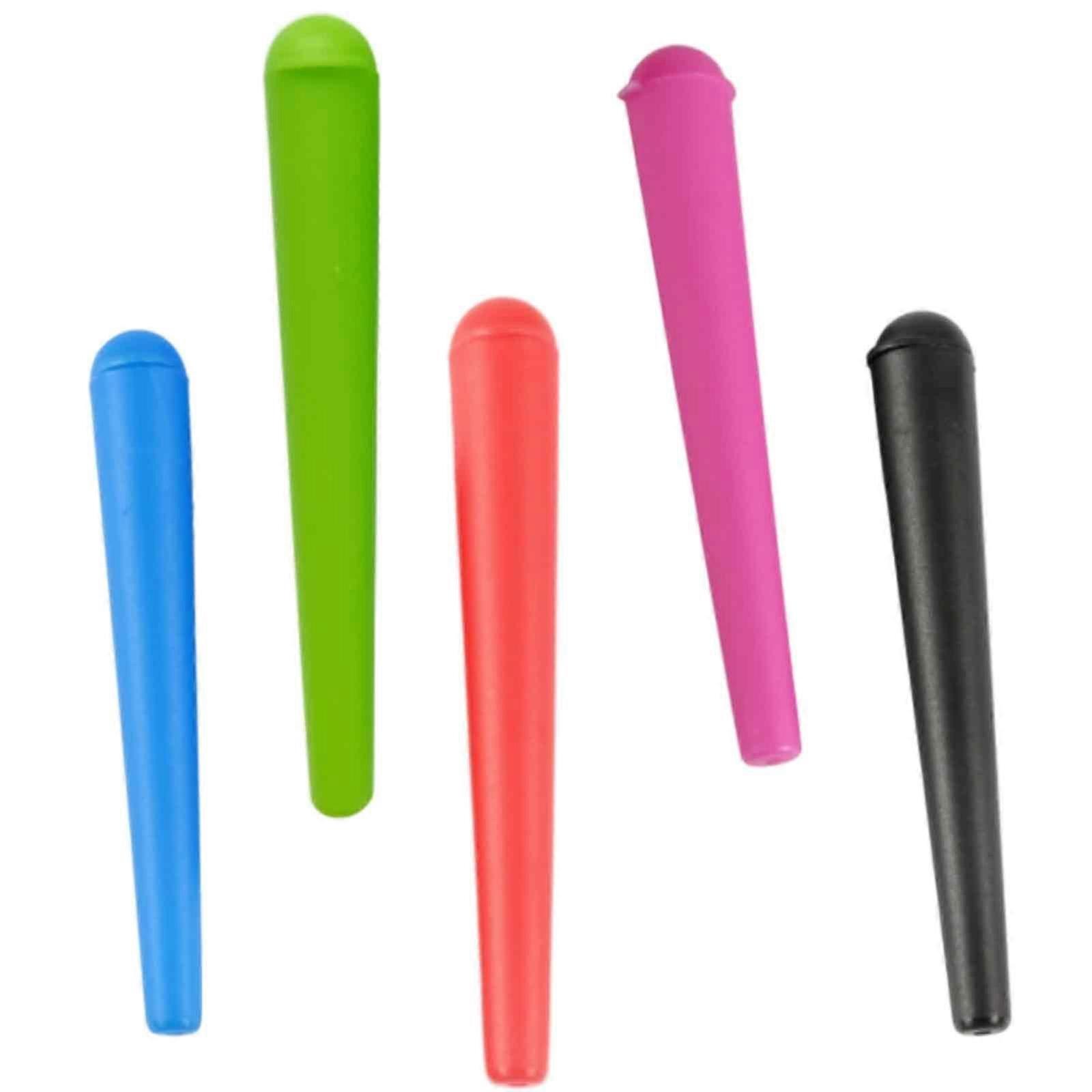 5pcs plastic conical cigarette pipe