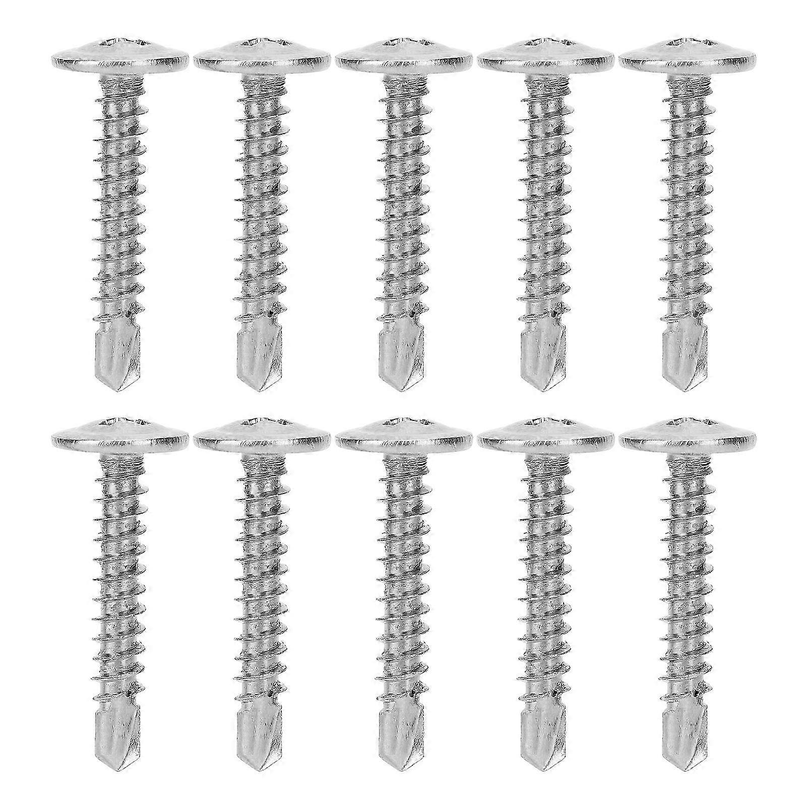 500 Pack Stainless Steel Self Tapping Thread Screws Assortment Kit