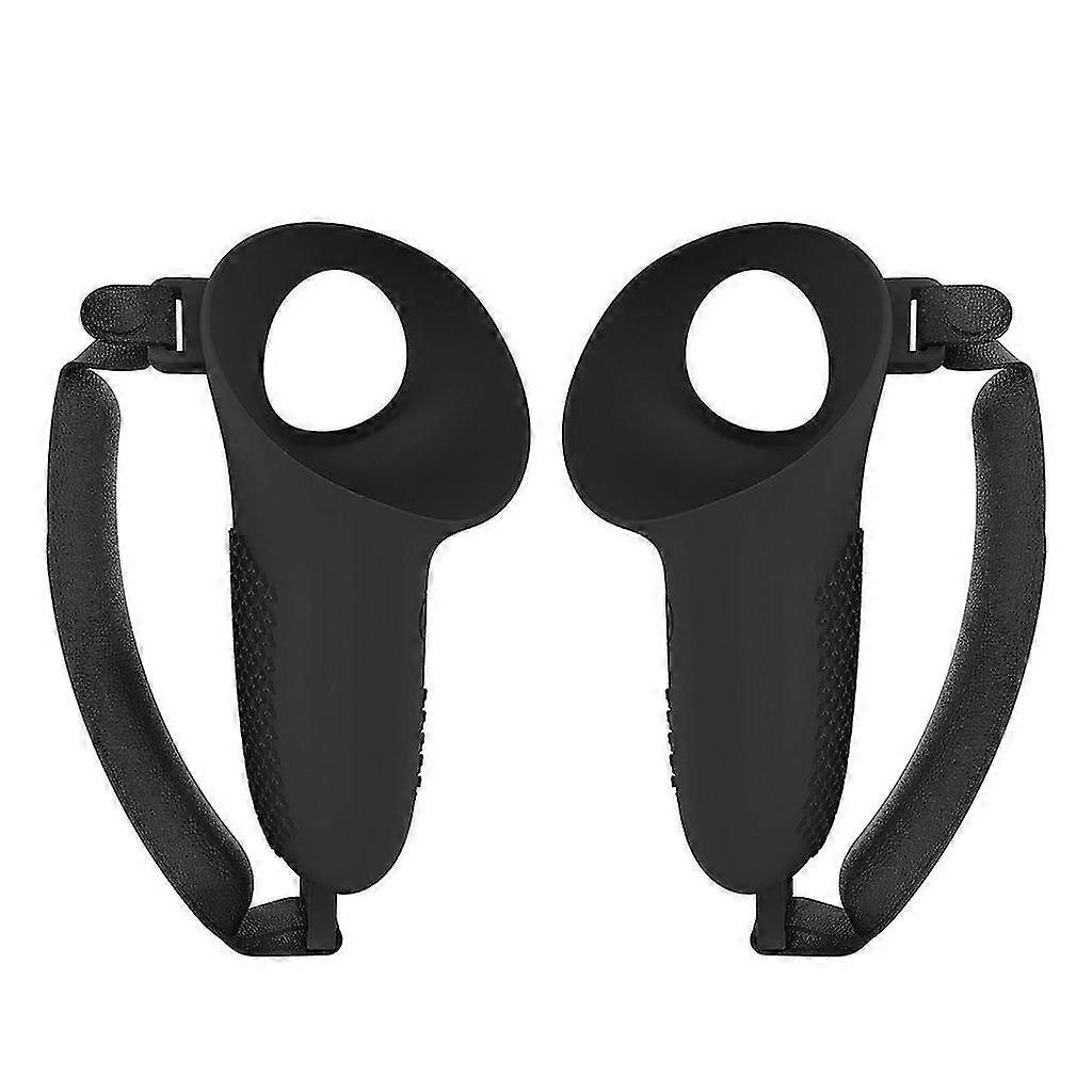 Soft Protective TPU Case with Adjustable Strap for Quest 3 Touch Controller VR Accessories