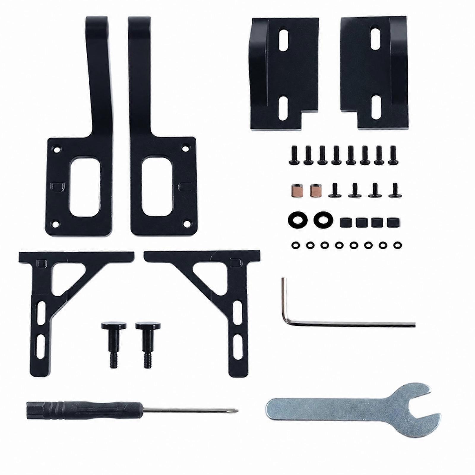 Printer Hinge Kit Aluminum Alloy Hinge with Installation Tools Low-Profile