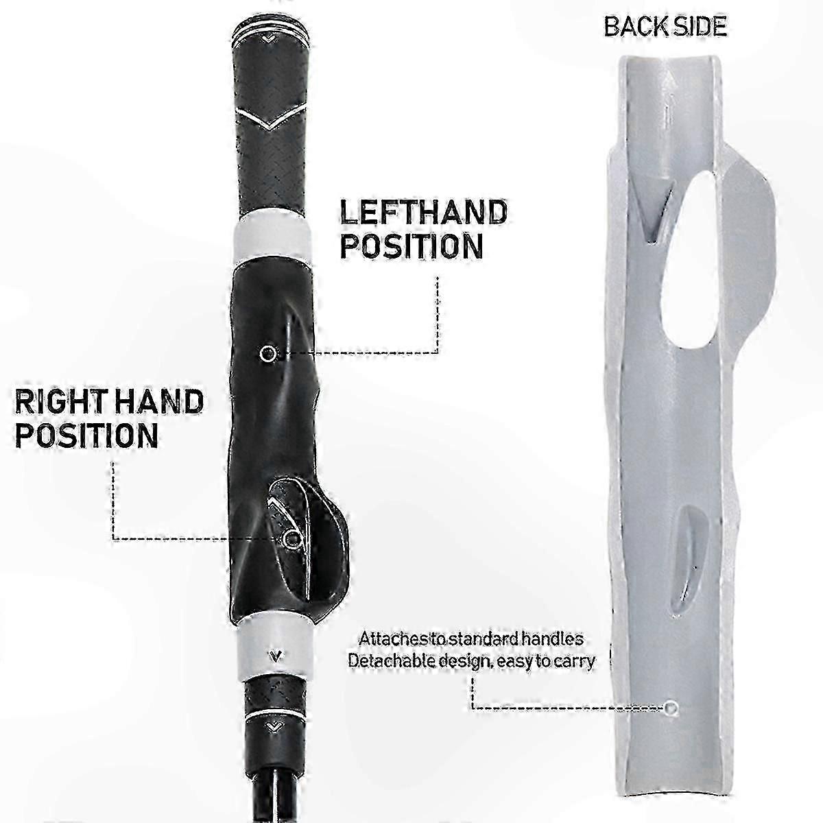 Left Hand Golf Grip Trainer for Swing Practice Handle Control