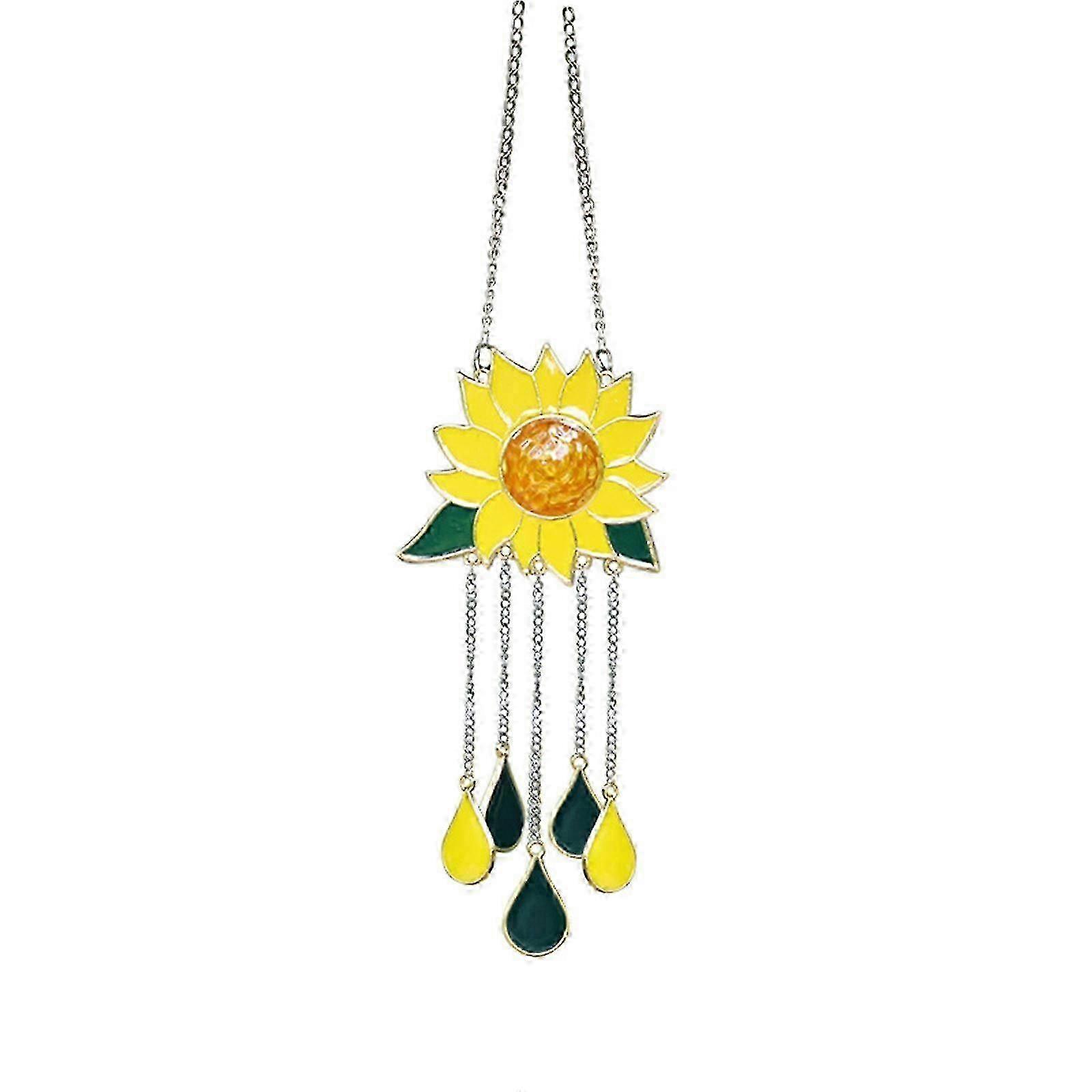 Sunflower Window Pendant Alloy