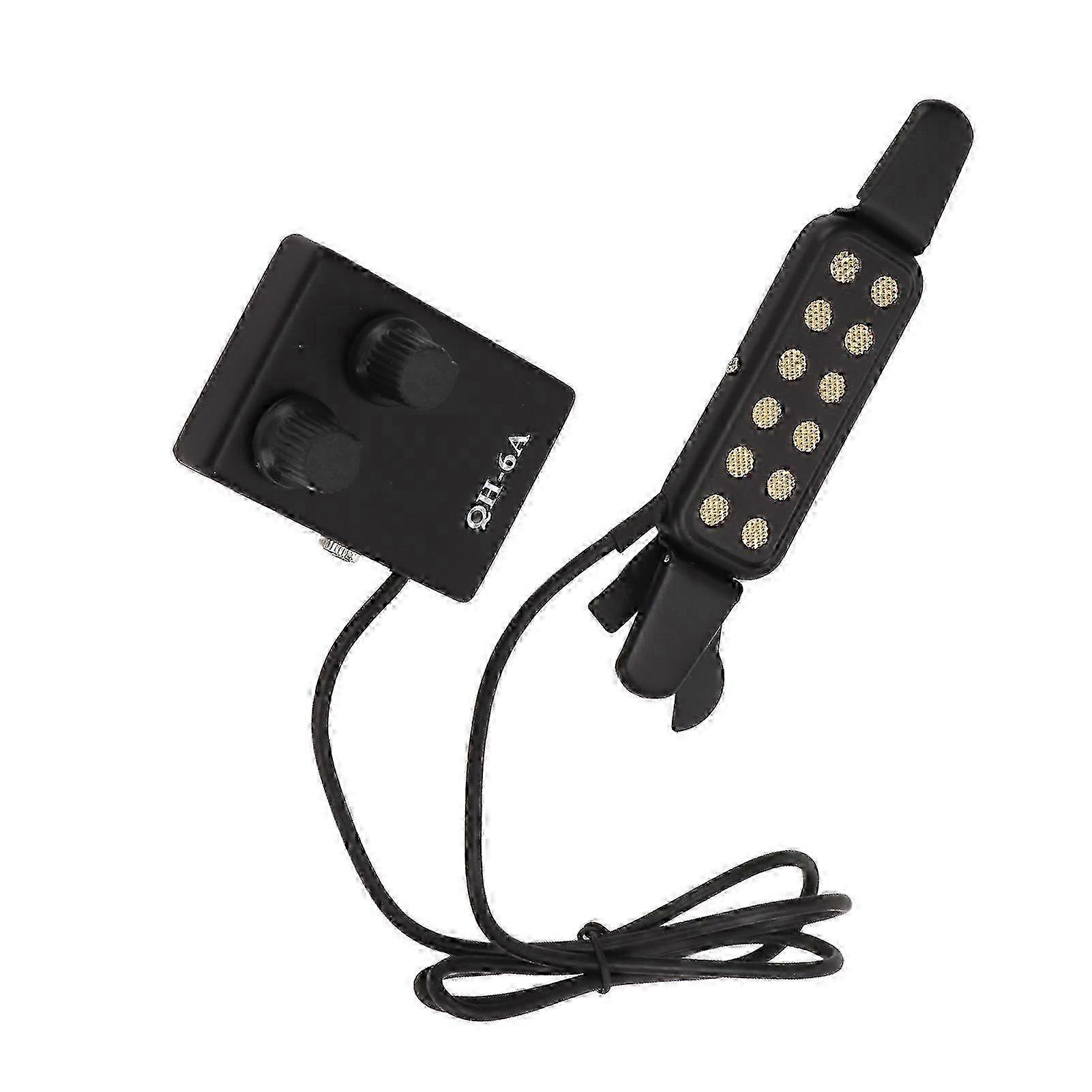 Wooden Soundhole Pickup Adjustable Controls