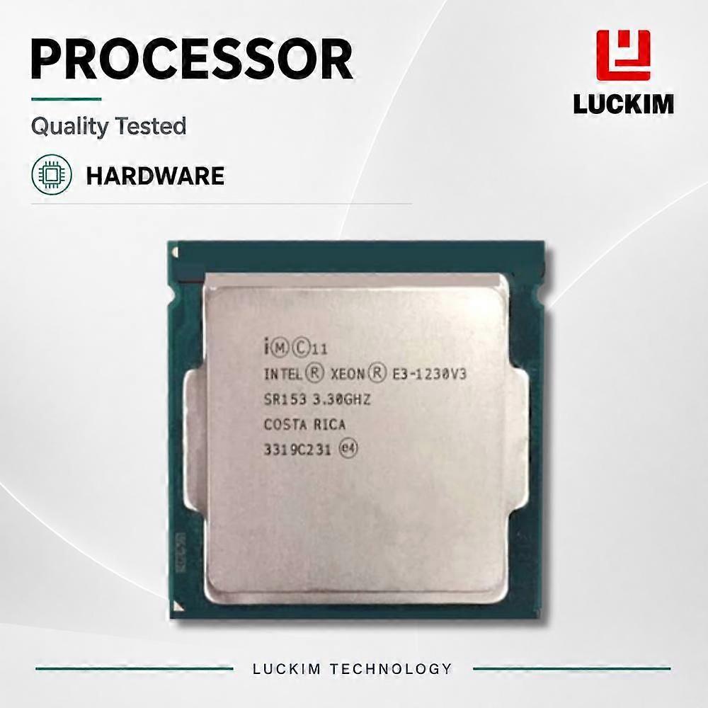 E3-1230V3 Server Processor 4 Core 8 Thread 3.3GHz 8MB Cache LGA1150 CPU 80W DDR3