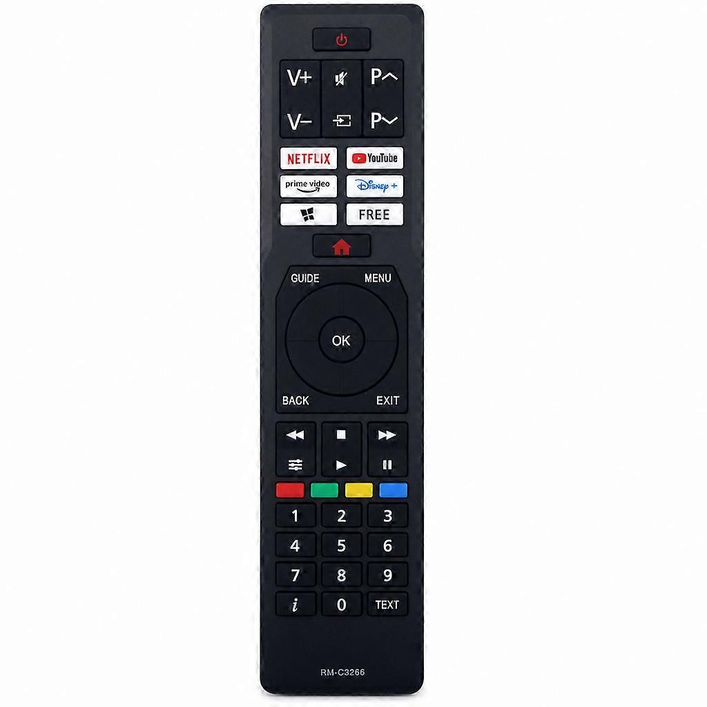 Replacement TV Remote Control Compatible with JVC RM-C3266-QL