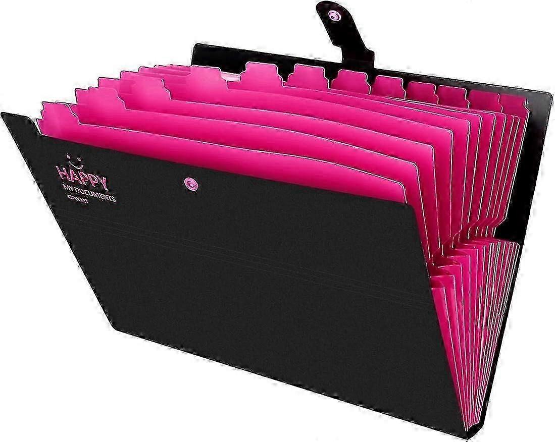 2024 New Compartment folder A4, document folder A4 expandable portable file folder A4 compartment folder A4 CUS
