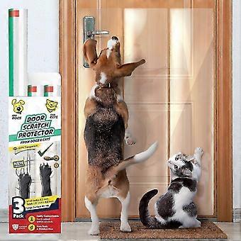 3Pcs Door Protector from Dog Scratching Cat Scratch Door Frame Protector Anti Dog Scratch [MI]
