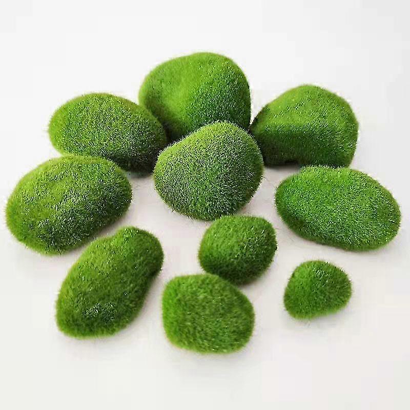 Natural-Looking Moss Stone Set