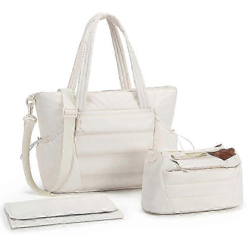 Nylon Diaper Bag With Storage