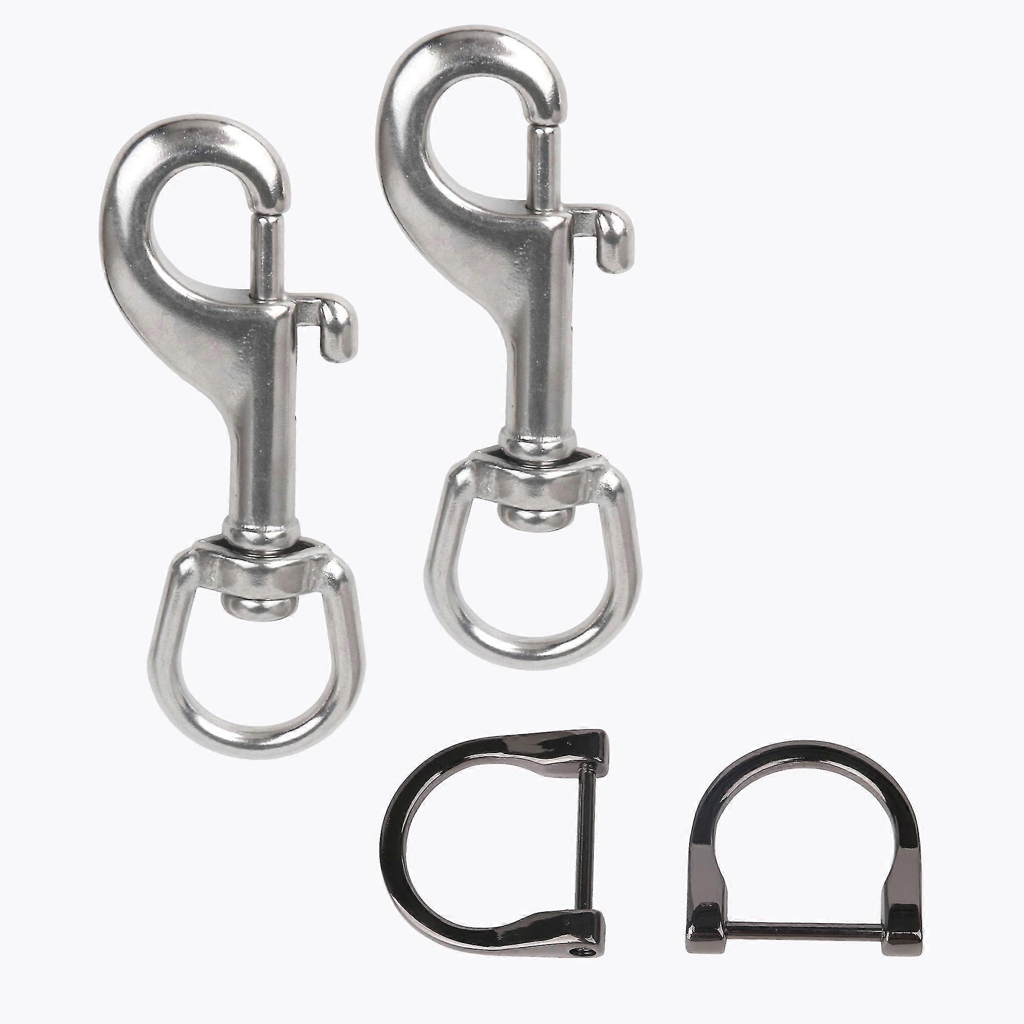 Heavy-Duty D Buckle Swivel Hook Assembly Kit