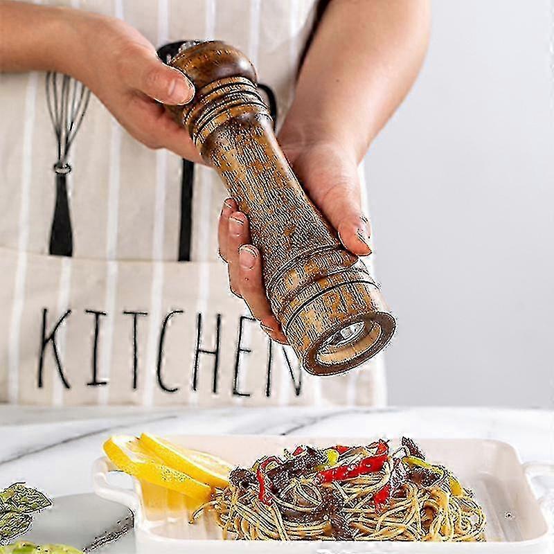Ceramic Oak Manual Spice Grinder