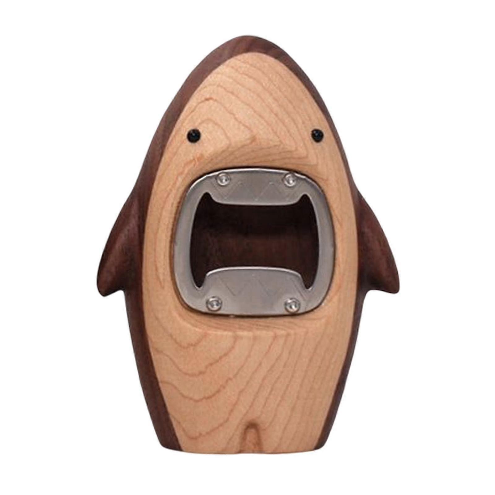 Rounded Shark Wood Opener