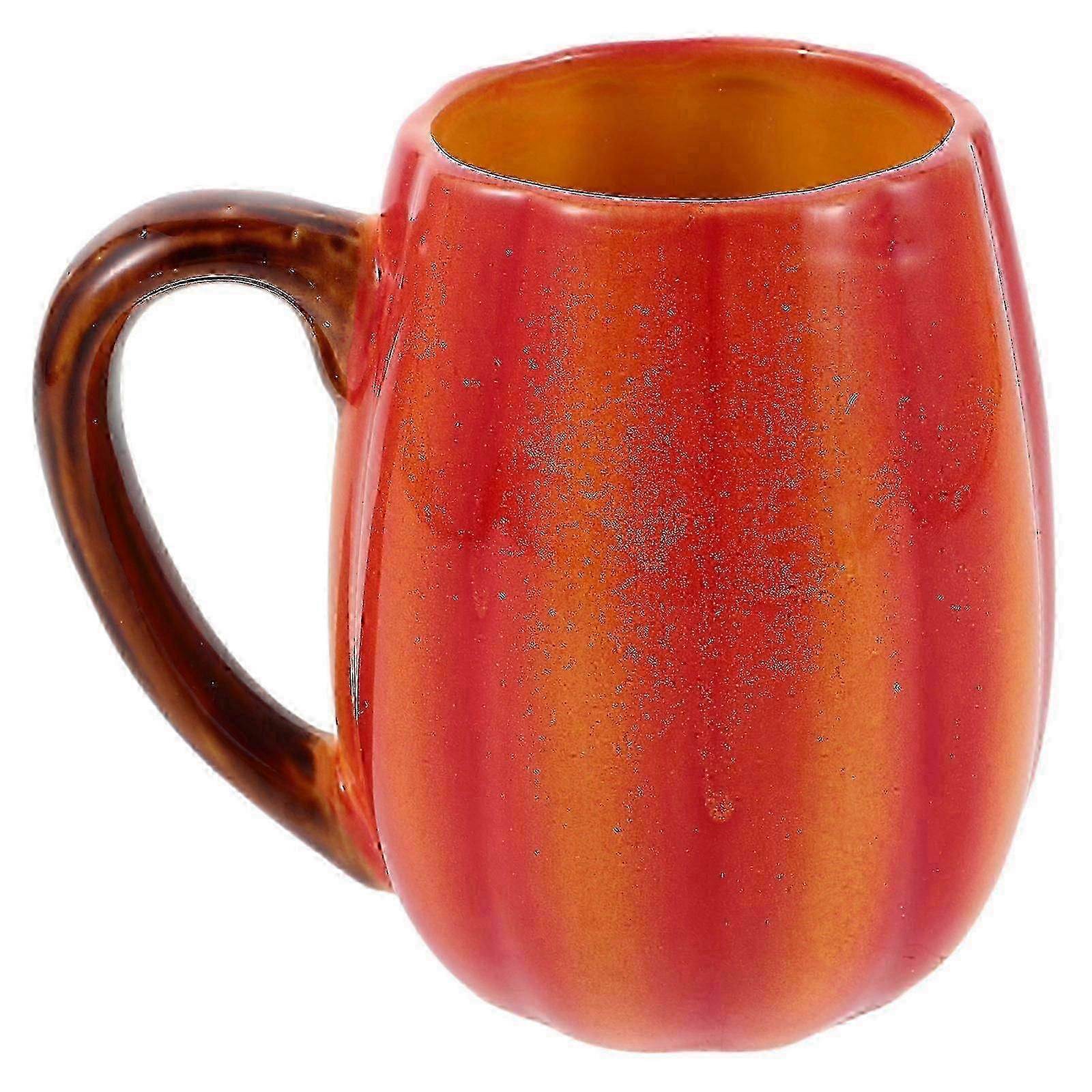 Ceramic Halloween Pumpkin Mug