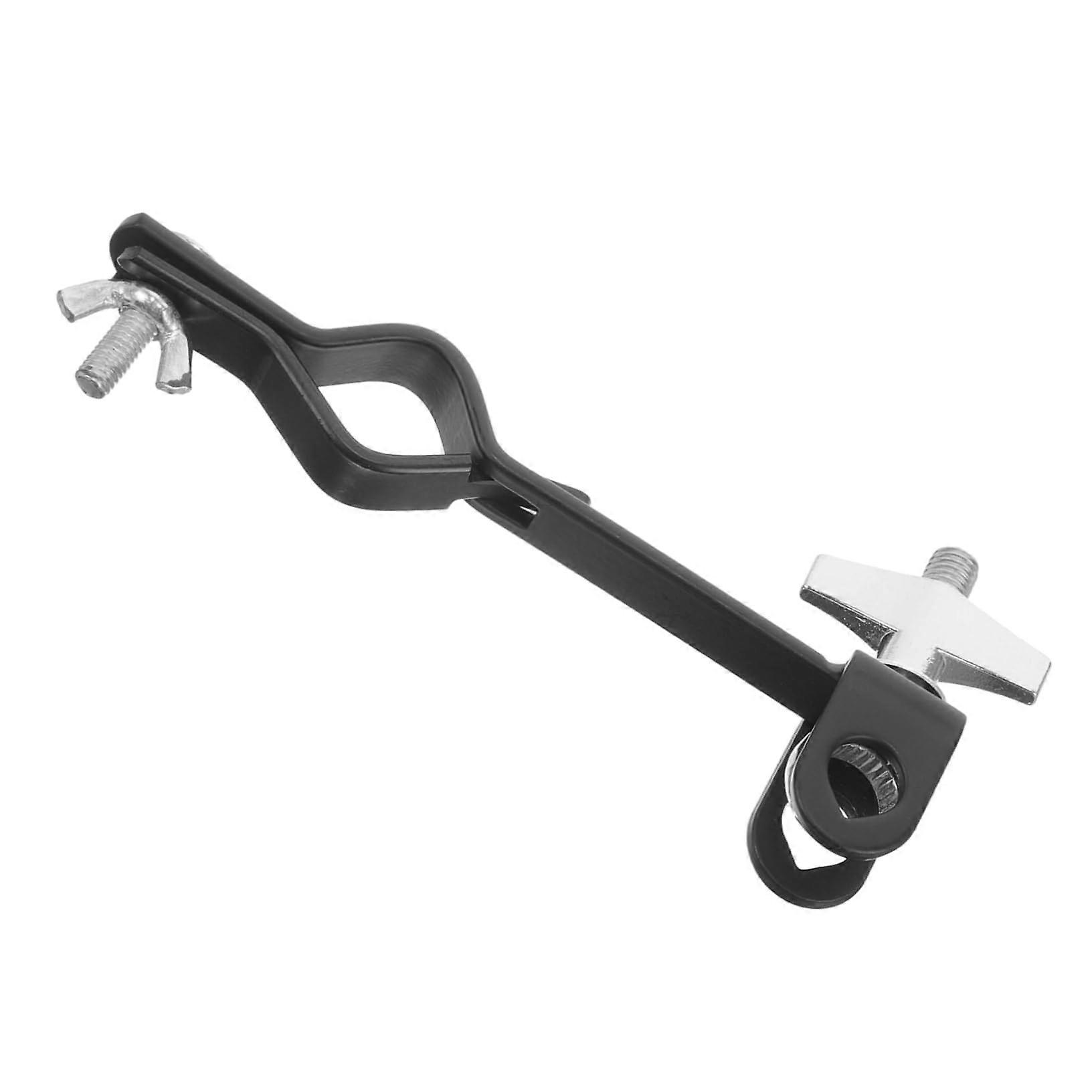 Adjustable Cowbell Mount Drum Clamp with Secure Locking Bracket and Fast Angle Adjustment for Drum Kit