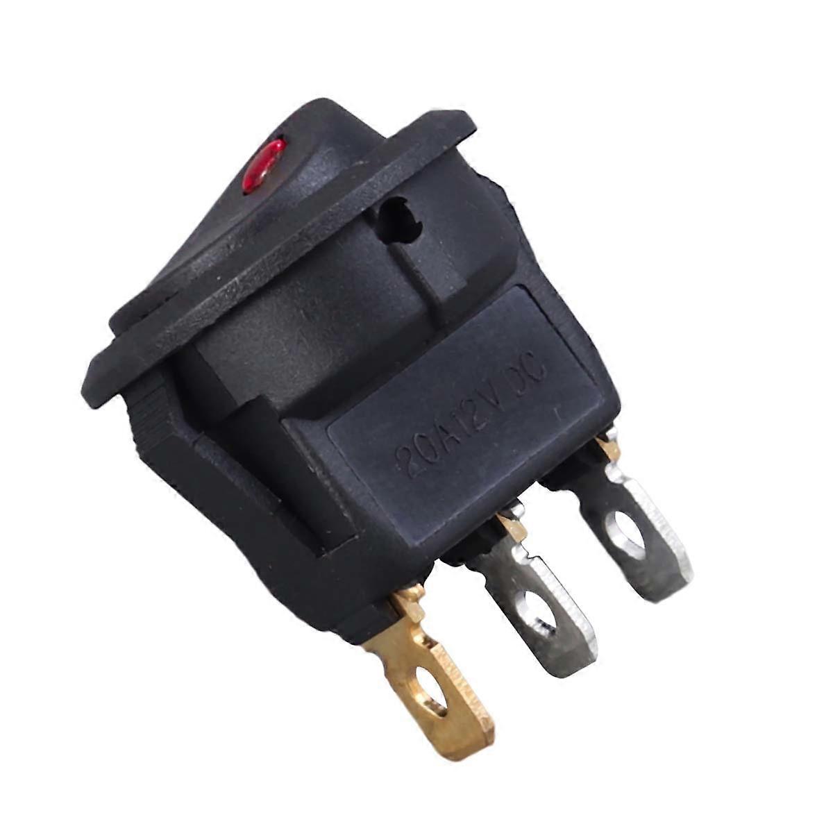 Switch 12V 20A Push Button with LED Light