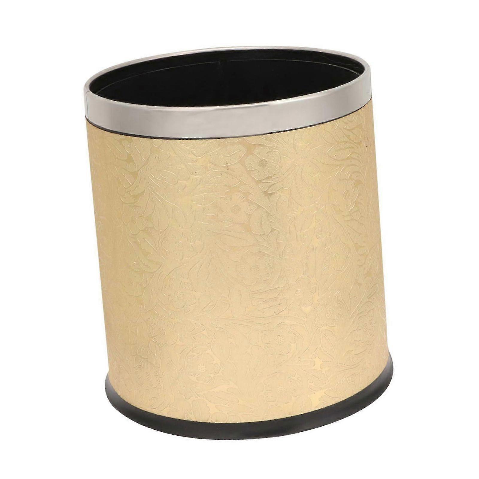 Double Layer Plastic Waste Bin Stylish Large
