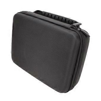 Custodia da viaggio multifunzionale per gioielli e orologi, con scomparti, sacchetto per monete, scatola per orologi da polso, impermeabile, portatile, con custodia protettiva antiurto.