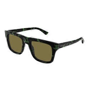 Gucci GG2242S 003 Full Rim Tortoise Men Square Sunglasses UV2 Original