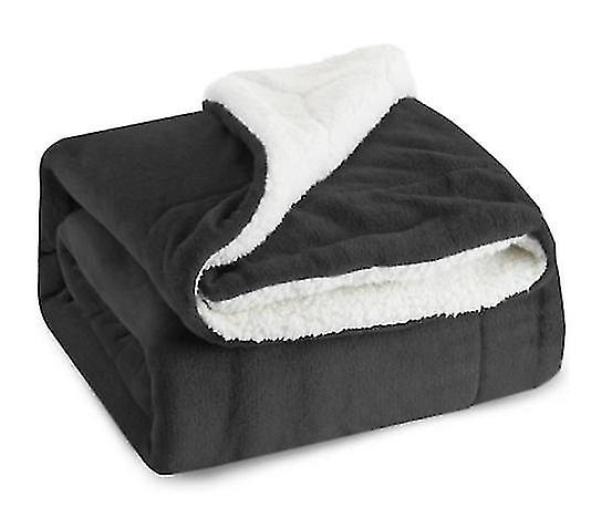 Lamb Woolen Double-sided Velvet Blanket
