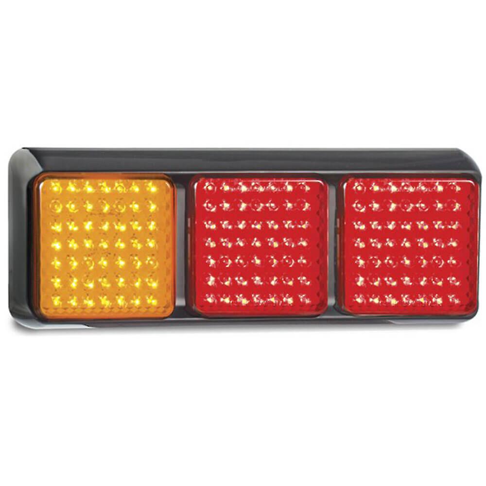 ARK Trailer Light LED Black Combo Sets Stop/Tail/Turn Vehicle Parts (278x100mm)