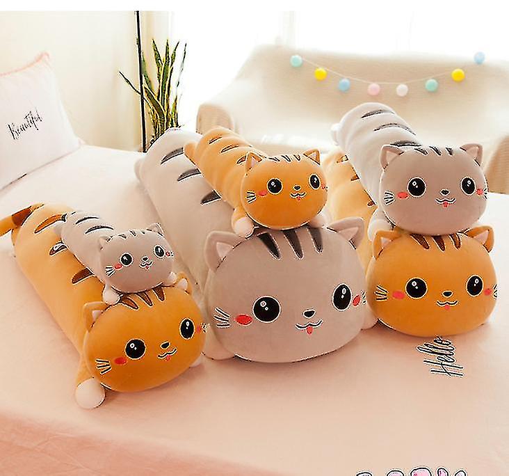 110-90-70-50 cm lång kattkudde Mjuk plyschdocka Leksak Födelsedagspresent Julklapp Flicka Gåva Julklapp Ns2
