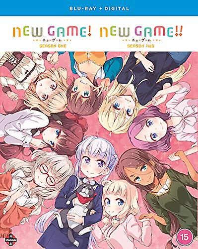 New Game! + New Game!! - Seasons 1 And 2 - Blu-Ray + Free Digital Copy [Blu-Ray]