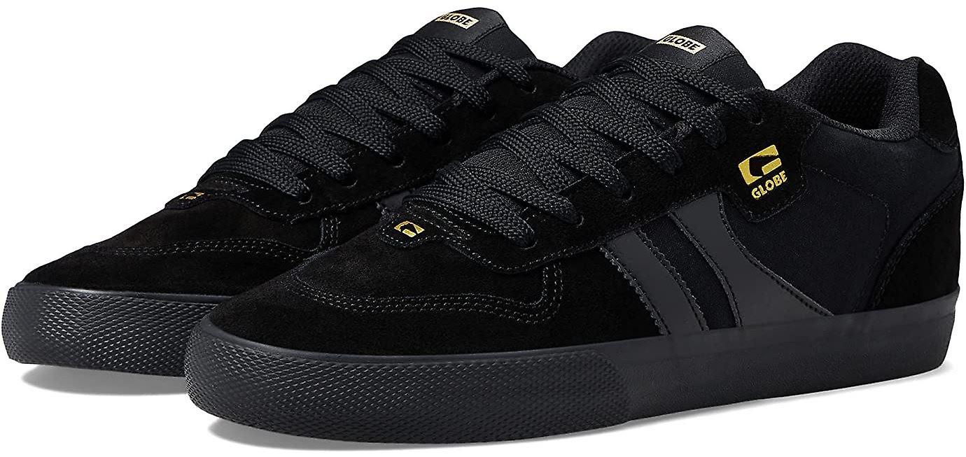 Globe Encore 2 Black Gold Dip Mens Leather Skate Trainers