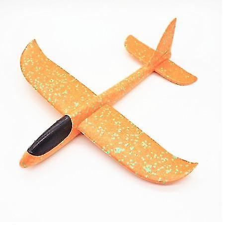 38Cm Orange no lamp H Throw Flying Glider Foam Plane