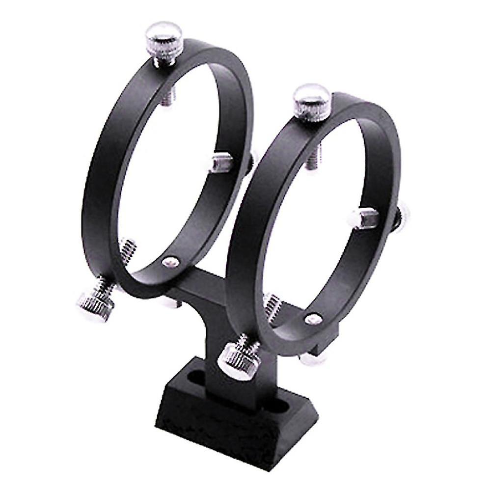 Adjustable Pointer Finderscope Bracket 6-point Guidescope Rings Mount Astronomical Telescope,82mm(4