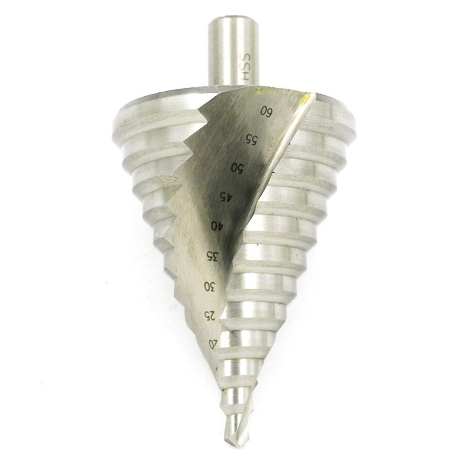 Multifunctional Rustproof High Speed Steel Spiral Groove Step Drill Bit For Air Compressor