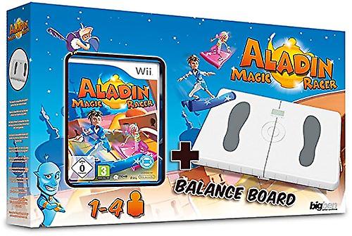 Aladin Magic Racer incl. Wii Board - PAL - New & Sealed