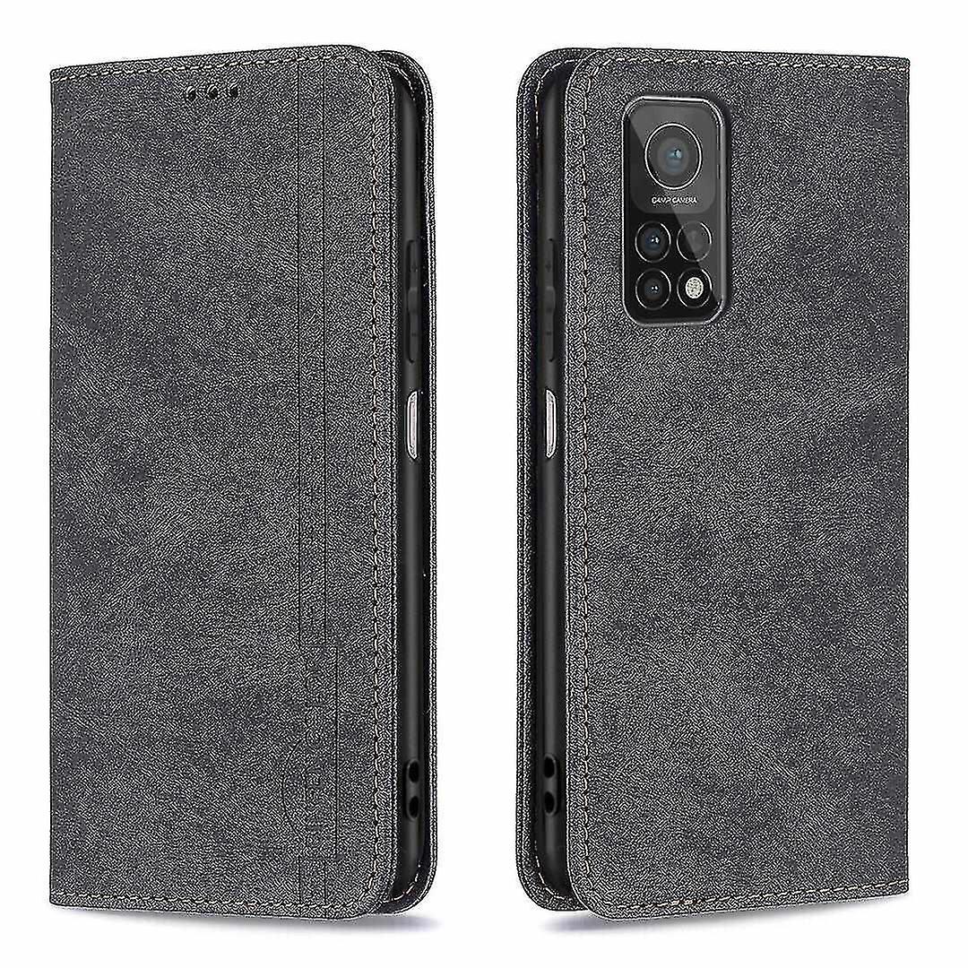 Compatible With Xiaomi Mi 10t/10t Pro Case Wallet Magnetic Closure Foldable Protective Anti-theft Br