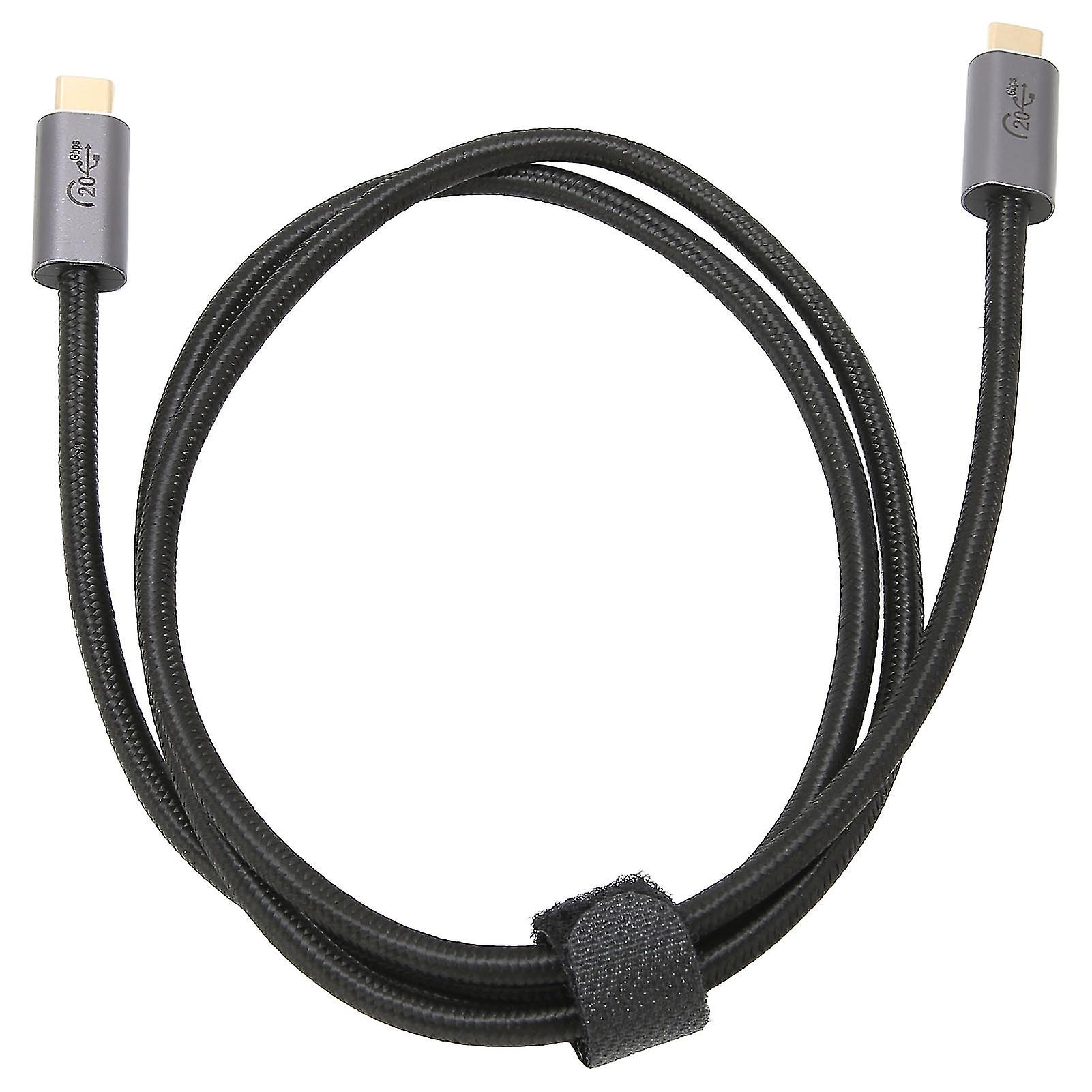 USB C 3.2 Data Cable PD100W 8K60Hz Multifunction USB C 20Gbps Data Wire for Cell Phones Tablets Laptops100cm/39.4in