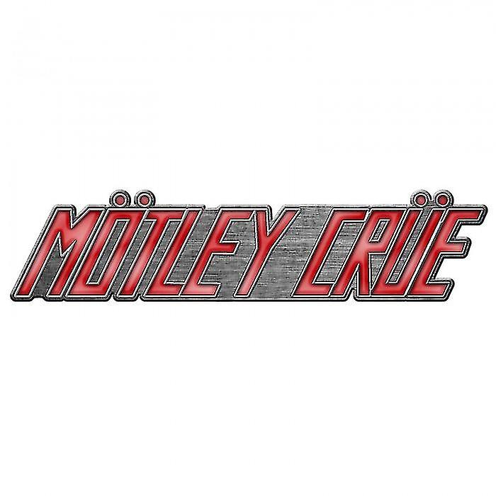 Motley Crue Enamel Infill Logo Badge