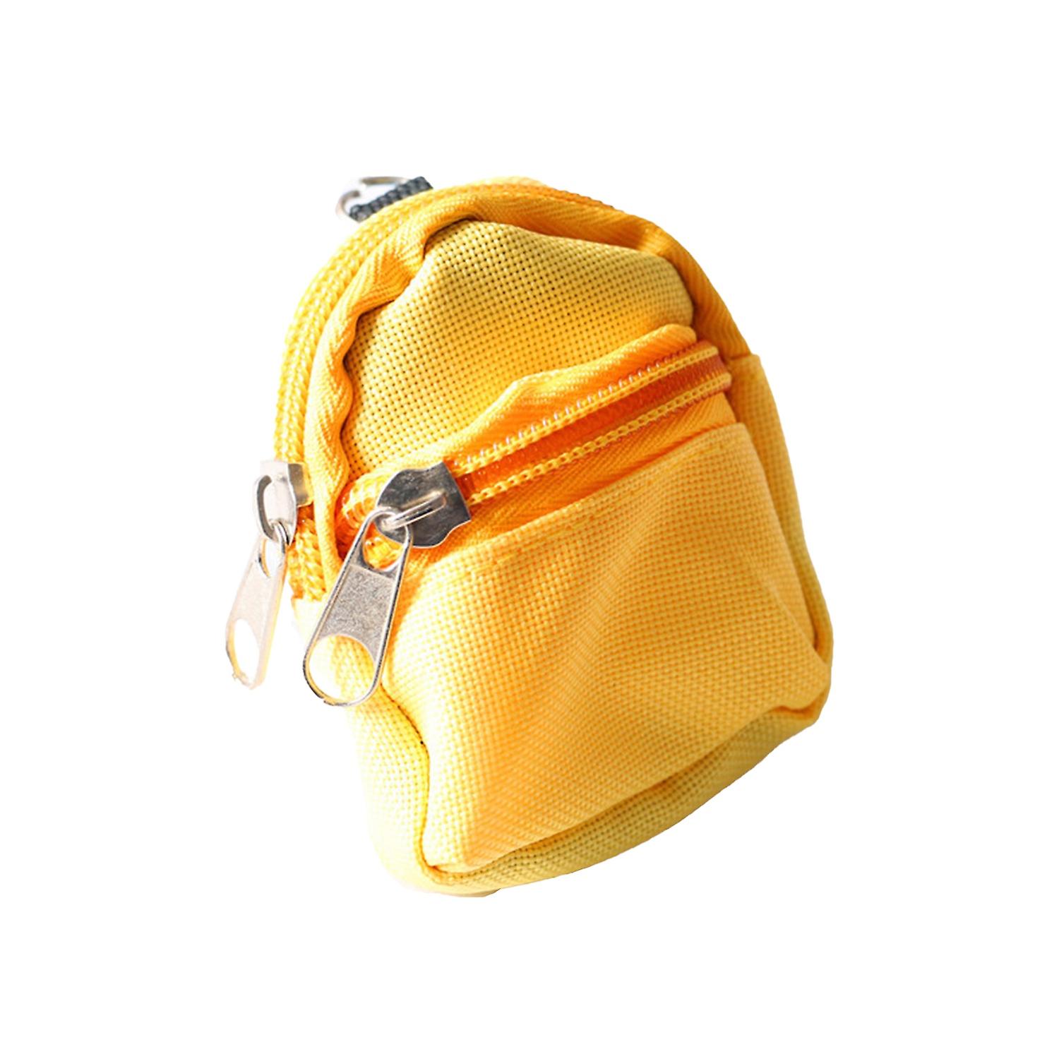 Renikh 1/6 Mini Doll Backpack Simulation School Bag Model Dollhouse Decor Accessory