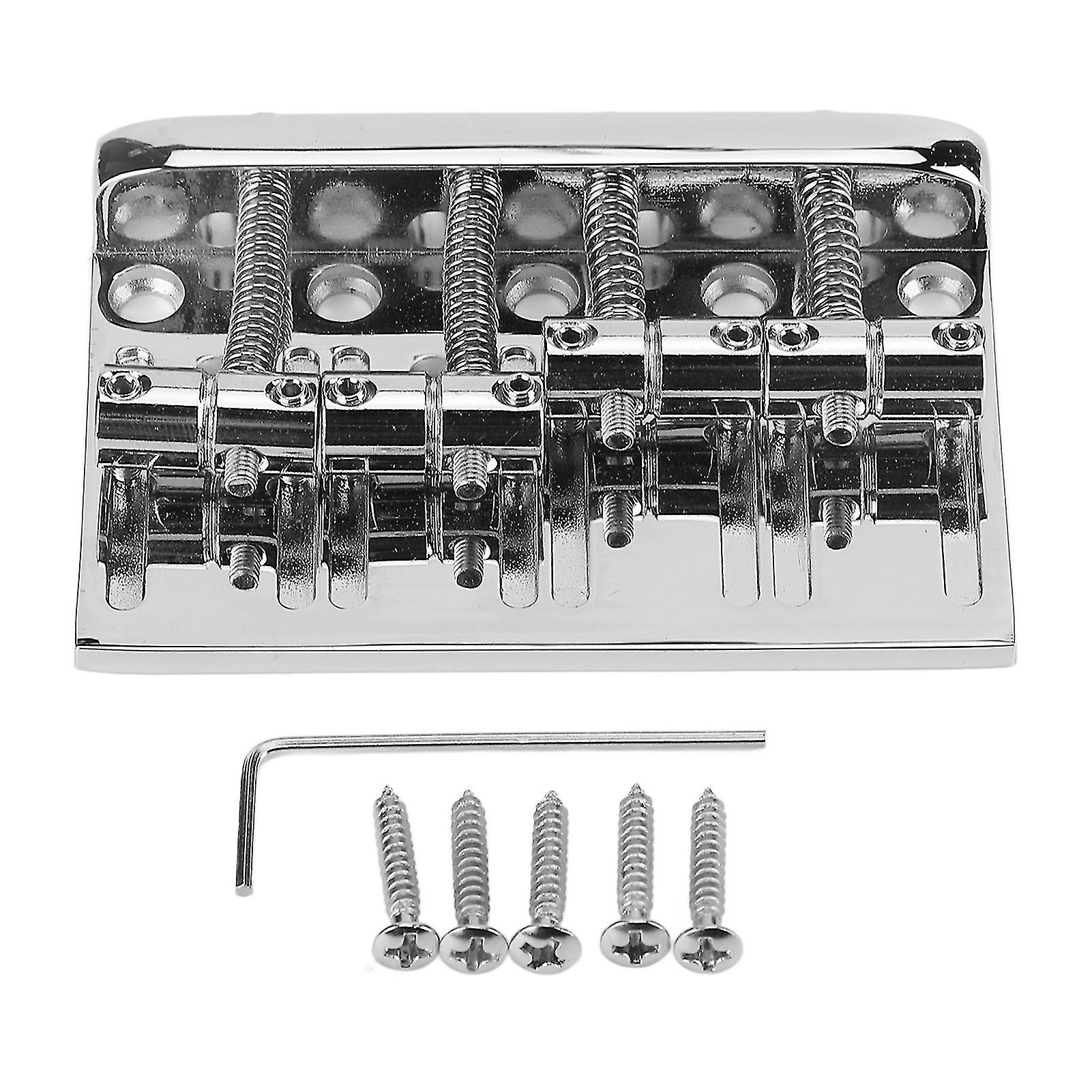 String Bass Bridge, Side Adjustment Bracket, Wider String Spacing, Bass Bridge Nut Replacement