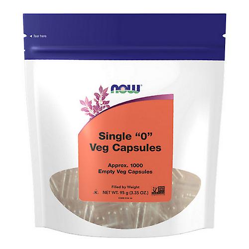 Now Foods Empty Vegetarian Kapseln, 1000 Kapseln (2er Packung)