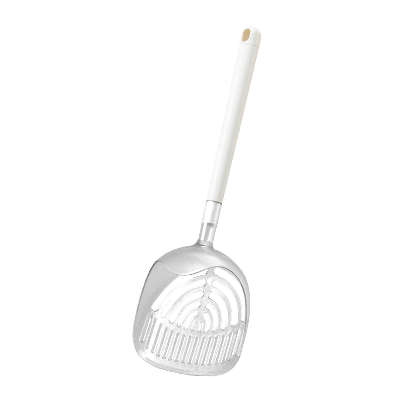 Cat Litter Scoop Comfortable Handle Plastic Durable Sifter Pet Cleaning Tool Green